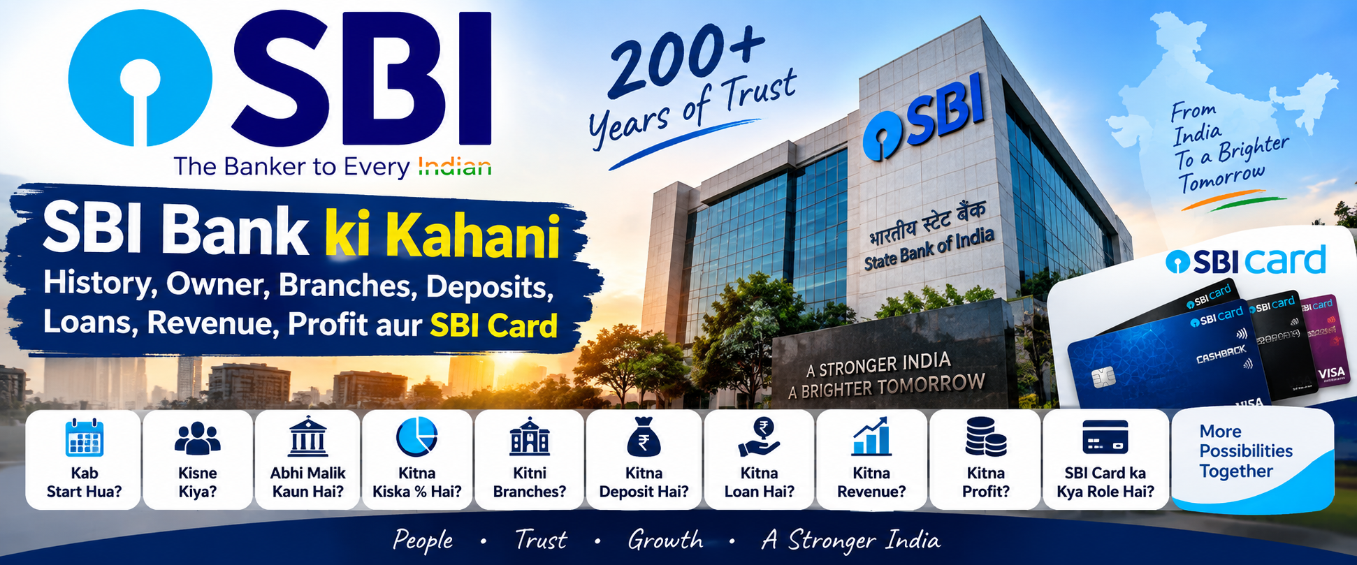 SBI Bank ki Kahani: Kaise Bana India ka Sabse Bada Bank?